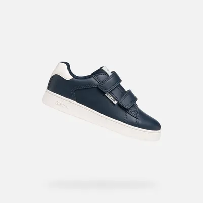 Produktbild von Geox Dunkelblaue Eclyper-Sneaker für Jungen, Größe 25