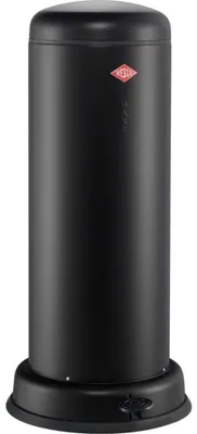 Immagine prodotto di Wesco Baseboy 30 Treteimer, Abfalleimer, Mülleimer, Stahlblech, Schwarz Matt, 30 L, 134731-73