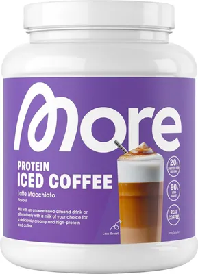 Produktbild von More Nutrition Protein Iced Coffee- 500 g Latte Macchiato