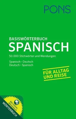 Produktbild von PONS Basiswörterbuch Spanisch