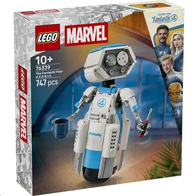 Obrázok produktu pre LEGO Fantastická 4: H.E.R.B.I.E., Stavebnica, 10 rok / roky, Plast, 747 kusov, 783 g