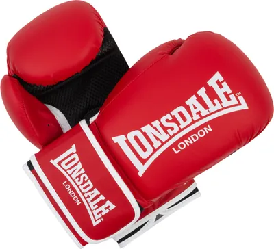 Produktbild von Boxhandschuhe aus Kunstleder ASHDON Red/White 12 oz Lonsdale