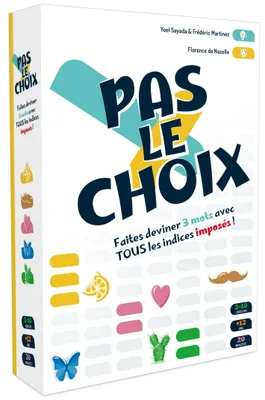 Imagen del producto de Blackrock Games, PAS LE CHOIX, juego de cartas, a partir de 12 años, 20 minutos, 20 minutos