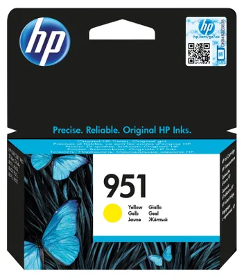 Image de HP Cartouche authentique d'encre jaune 951