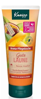 Image de Gel douche Kneipp « Gute Laune » à la passion et au pamplemousse, 200 ml