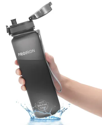 Immagine prodotto di Borraccia per sport acquatici da 1 L/500 ml, a tenuta stagna, apertura con un clic, con filtro per tè