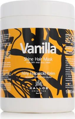 Obrázok produktu pre Kallos Vanilla Shine Hair Mask posilňujúca maska pre hebkosť a lesk vlasov 1000 ml