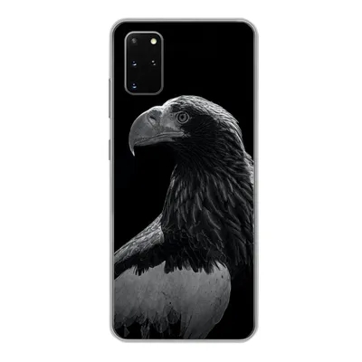 Produktbild von MuchoWow® Handyhülle Schutzhülle Hülle für Samsung Galaxy S20 Plus Adler - Nahaufnahme - Schnabel Silikon Softcase Handy Hülle - Hartschale