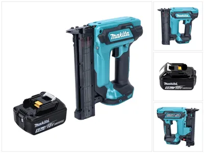 Zdjęcie produktu dla Makita DFN 350 T1 gwoździarka akumulatorowa 18 V 15 - 35 mm + 1x akumulator 5,0 Ah - bez ładowarki