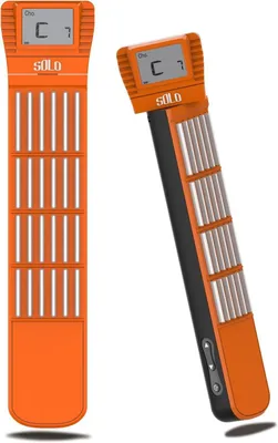 Produktbild von Gitarren-Akkord-Trainer mit 24 Tasten für Anfänger – Lernwerkzeug mit Fingerübungen und Akkorden, drehbarer Bildschirm für einfaches Gitarrenlernen