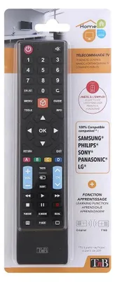 Zdjęcie produktu dla T'nB TCUN05, TV, Podczerwień, Naciśnij przyciski, Czarny