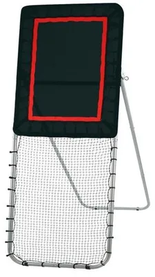 Obrázek produktu pro Skládací odrazová síť pro lakros na dvorku - 90 x 240 cm Velká volejbalová odrazová síť - Tréninková síť pro baseball a softball s nastavitelným úhlem, nácvik střelby.