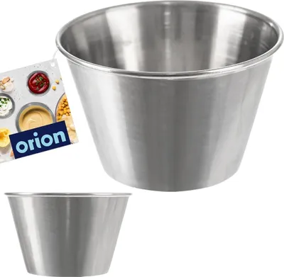 Produktbild von Orion Edelstahlschüssel Dipschale Dipschälchen Soßenschälchen Soßenschale aus Edelstahl 9,5 cm 240 ml