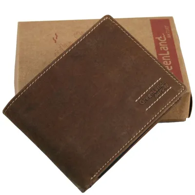 Produktbild von Greenland Nature Geldbörse Leder 12 cm