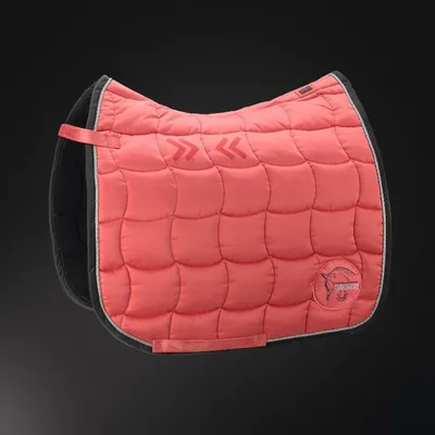 Produktbild von Eskadron Schabracke Platinum " GLOSSY PERFORMANCE " Form - Pony-Dressur Farbe - Coral