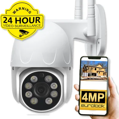 Obrázok produktu pre Wi-Fi Ptz Ip Kamera 4Mpx Ip66 Detekcia Pohybu A Senzorov