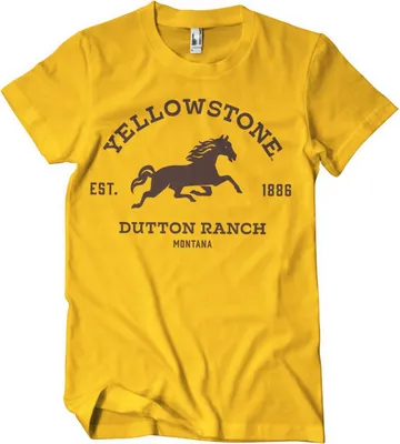 Produktbild von Dutton Ranch - Montana T-Shirt - Small - Gold