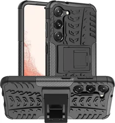 Zdjęcie produktu dla Pokrowiec zewnętrzny na Samsung Galaxy S23 Etui Hybrid Armor Panzer Cover wytrzymały pokrowiec ochronny