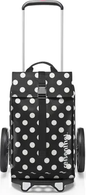 Produktbild von reisenthel Einkaufstrolley Citycruiser Dots White schwarz 106cm
