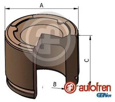 Produktbild von AUTOFREN SEINSA D025809 Kolben, Bremssattel x