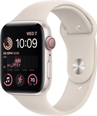 Produktbild von Apple Watch SE 44mm GPS+4G 2.Gen Sport M/L polarstern
