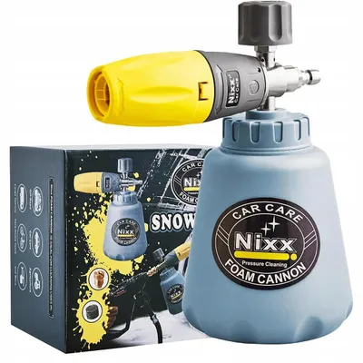 Obrázok produktu pre Rosfix Penová Pištoľ 1 l – Nastaviteľná Rozprašovacia Tryska, Rýchlospojka 1/4”, Mosadz, 1000 – 2200 PSI | Pre Tlakové Čističe Karcher K2 – K7