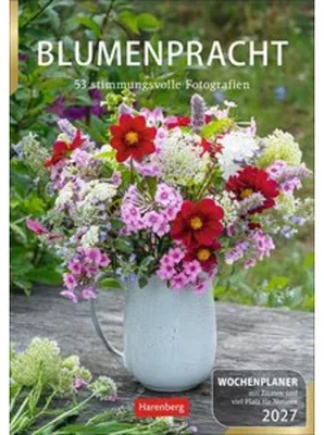 Obrázok produktu pre Blumenpracht Wochenplaner 2027 - 53 stimmungsvolle Fotografien