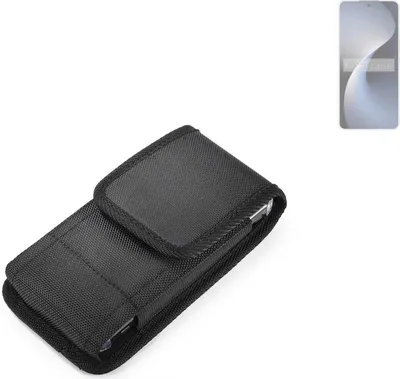 Produktbild von Holster Gürteltasche kompatibel mit Meizu 21 Note Holster Gürtel Tasche wasserabweisend Handy Hülle Schutz Hülle Outdoor schwarz K-S-Trade
