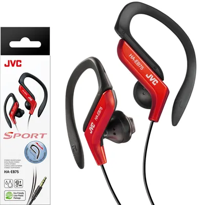 Produktbild von JVC HAEB75R Sportkopfhörer mit Clip, Rot