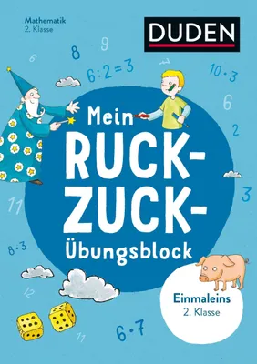 Produktbild von Mein Ruckzuck-Übungsblock Einmaleins 2. Klasse