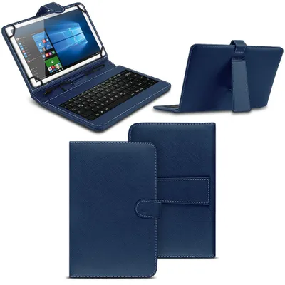 Produktbild von Tastatur Schutzhülle Lenovo Tab P11 Pro Tasche Keyboard USB Hülle QWERTZ CaseFarben:Blau
