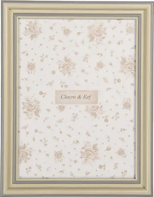 Zdjęcie produktu dla Ramka na zdjęcia Clayre & Eef 10x15 cm szara MDF
