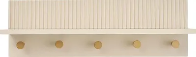 Obrázek produktu pro House Collection Wandgarderobe 5 Haken Kristin Beige