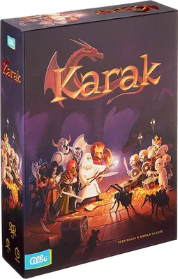 Produktbild von Karak Brettspiel Dungeoncrawl-Abenteuer für 2-5 Spieler, 225x315x70mm