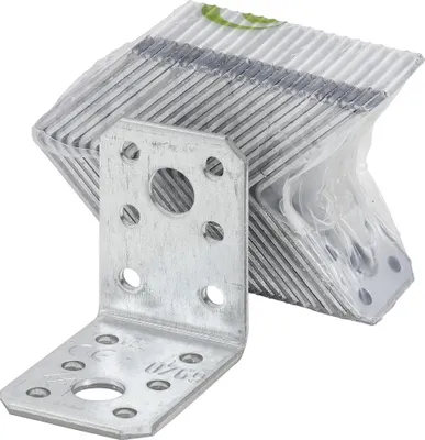 Produktbild von Vormann Winkelverbinder verzinkt 90 x 90 x 65 mm, 20 Stück