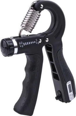 Produktbild von Krafttraining, Unterarmtrainer, Grip-Übungsgerät, 5-60 kg Fingertrainer (schwarz)