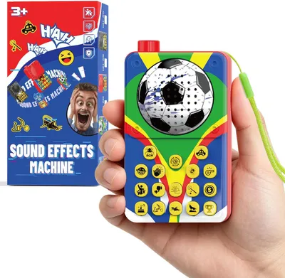 Immagine prodotto di Macchina per effetti sonori con 16 suoni, portatile, ideale per feste e bambini
