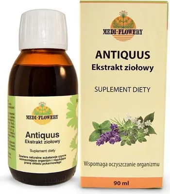 Produktbild von Antiquus-Kräuterextrakt 90 ml MEDI-BLUMEN