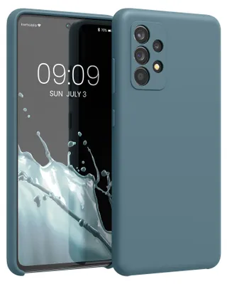 Produktbild von kwmobile Handyhülle für Samsung Galaxy A52 / A52 5G / A52s 5G Hülle - Case Silikon - Kabelloses Laden - Schutzhülle Cover in Antique Stone