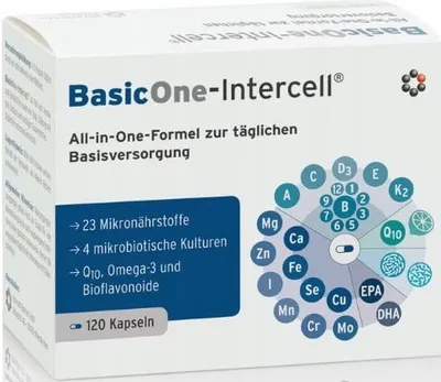 Produktbild von BasicOne-Intercell VITAMINE PROBIOTIKA MINERALSTOFFE