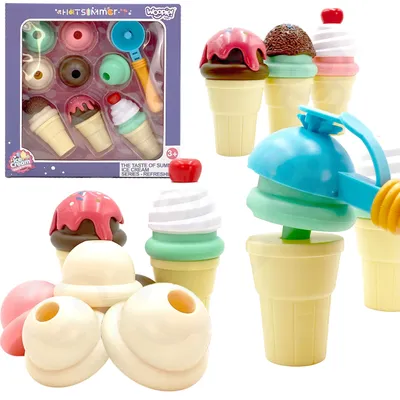 Produktbild von Woopie Eismaschinen-Set Eisdiele Puzzle 15-tlg.
