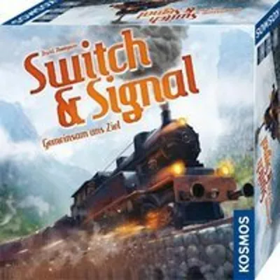 Produktbild von Kosmos Switch & Signal - Gemeinsam ans Ziel, Brettspiel, Reisen/Abenteuer, 10 Jahr(e), Familienspiel