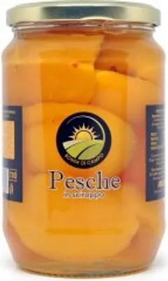 Produktbild von Pesche gialle Pfirsiche in Sirup 700g - Bonta di Campo