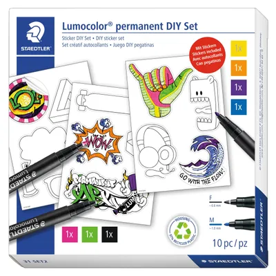 Obrázek produktu pro STAEDTLER® 31 SET2 Sada samolepek Lumocolor DIY