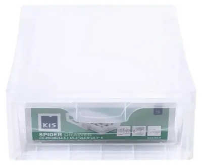 Produktbild von KIS Kunststoffbox Spider Drawers 4 Transparent