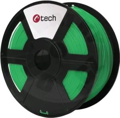 Image de C-TECH Filament, PETG, 1,75 mm, 1 kg (330 m), vert.