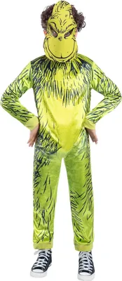 Immagine prodotto di Il Grinch - Set di costumi per bambini SM3521 (128-134) (Giallo)