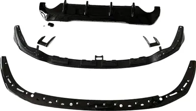 Produktbild von Aero-Karosserie-Kit, Frontsplitter, Heckdiffusor, wie gezeigt