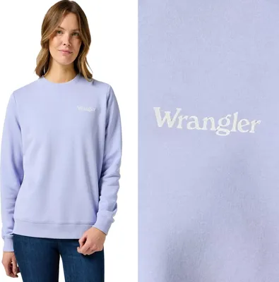 Immagine prodotto di WRANGLER Damen, Felpa REGULAR SWEAT, S, Lila, kapuzenpullover, , felpa con cappuccio