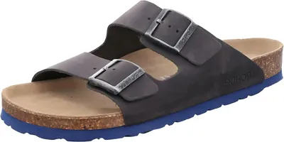 Obrázok produktu pre Rohde pánske mule kožené dreváky s prackou Grado 5927, veľkosť:41 EU, farba:Grey